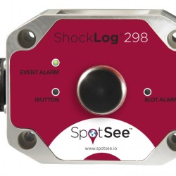 Registrador de choques, vibraciones y condiciones ambientales ShockLog