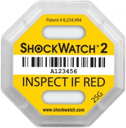 Indicador de impacto ShockWatch 2