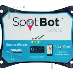 Registrador de impactos y temperatura SpotBot